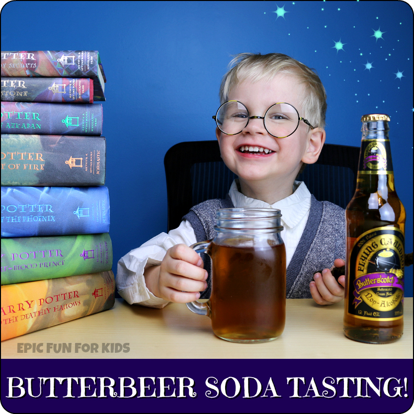 Harry Potter Butterbeer Soda Tasting